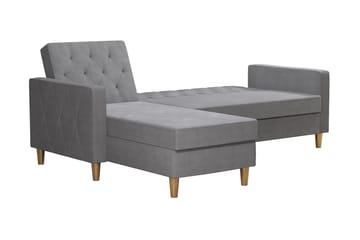 Liberty Divansovesofa Grå - CosmoLiving - Møbler - Sofaer - Sovesofaer - Sovesofa divan