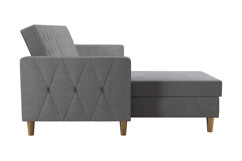 Liberty Divansovesofa Grå - CosmoLiving - Møbler - Sofaer - Sovesofaer - Sovesofa divan