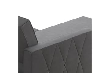 Liberty Divansovesofa Grå - CosmoLiving - Møbler - Sofaer - Sovesofaer - Sovesofa divan