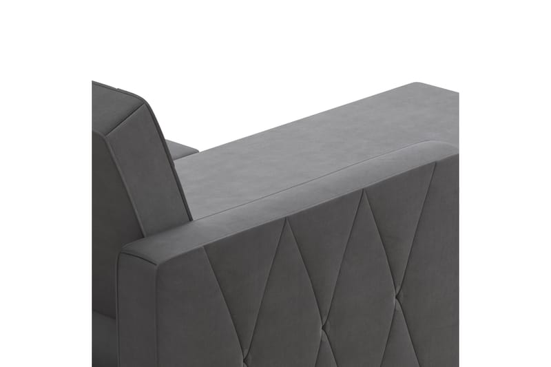 Liberty Divansovesofa Grå - CosmoLiving - Møbler - Sofaer - Sovesofaer - Sovesofa divan