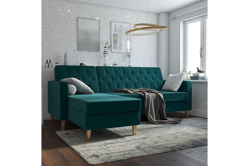 Liberty Divansovesofa Grønn - CosmoLiving - Sovesofaer - Sovesofa divan