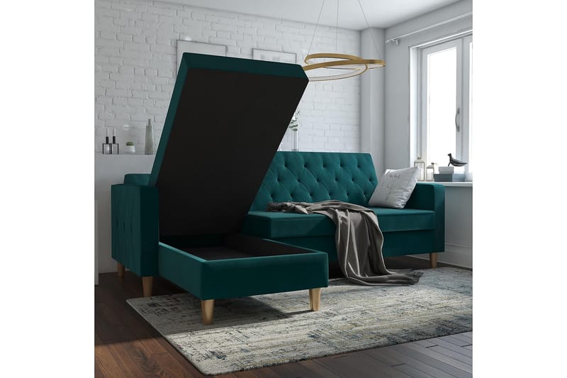 Liberty Divansovesofa Grønn - CosmoLiving - Sovesofaer - Sovesofa divan