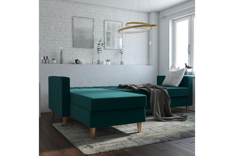 Liberty Divansovesofa Grønn - CosmoLiving - Sovesofaer - Sovesofa divan