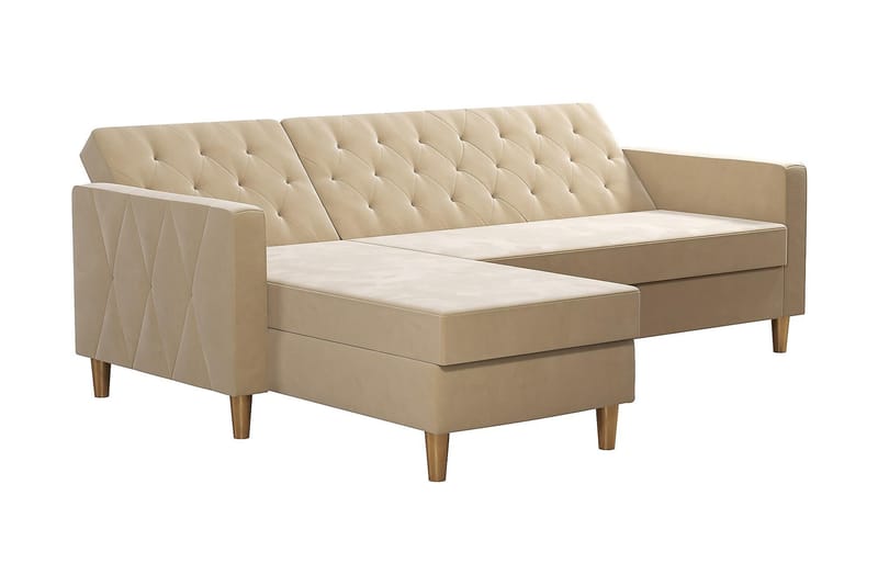 Liberty Divansovesofa Hvit - CosmoLiving - Møbler - Sofaer - Sovesofaer