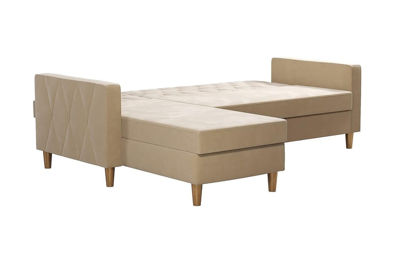 Liberty Divansovesofa Hvit - Møbler - Sofaer - Sovesofaer