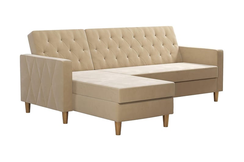 Liberty Divansovesofa Hvit - Møbler - Sofaer - Sovesofaer