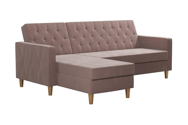 Liberty Divansovesofa Rosa - CosmoLiving - Møbler - Sofaer - Sovesofaer