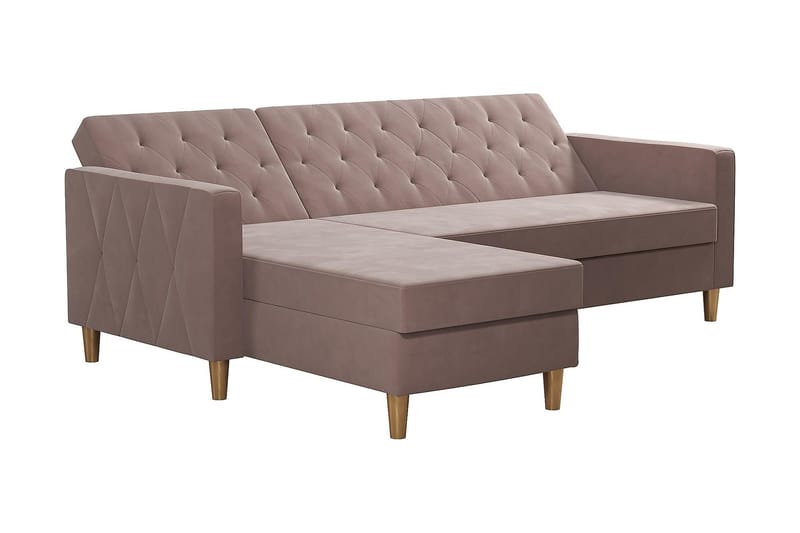 Liberty Divansovesofa Rosa - CosmoLiving - Møbler - Sofaer - Sovesofaer