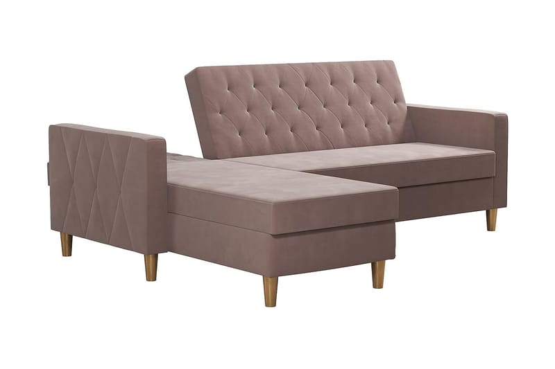 Liberty Divansovesofa Rosa - CosmoLiving - Møbler - Sofaer - Sovesofaer