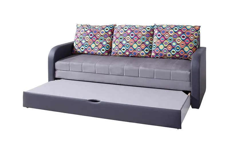 Lido Sovesofa 208x75x86 cm - Lilla - Møbler - Sofaer - Sovesofaer