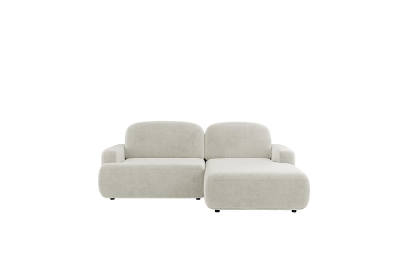 Lifeina Sovesofa Med 2-Seters Divan - Beige/Hvit - Møbler - Sofaer - Sovesofaer
