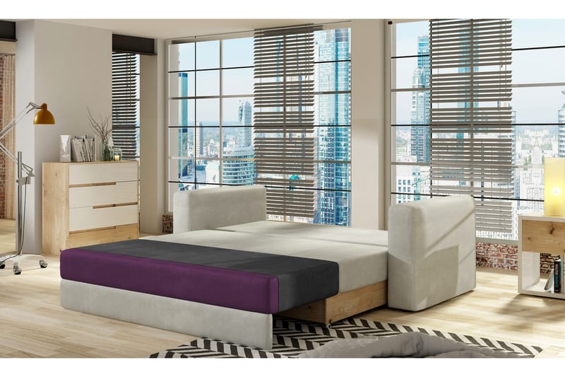 Lijan 2-seter Sovesofa - Blå - Møbler - Sofaer - Sovesofaer