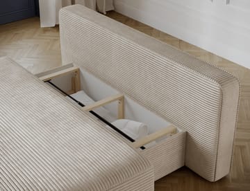Lilana 3-seters sovesofa med oppbevaring - Jarell 18 - Møbler - Sofaer - Sovesofaer