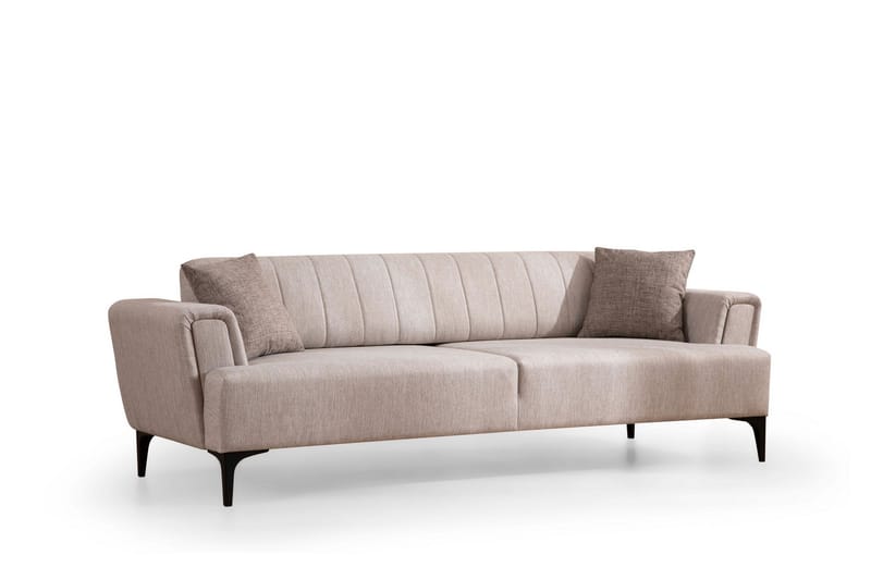 Lilesville 3-seter Sovesofa - Beige - Sovesofaer - 3 seters sovesofa