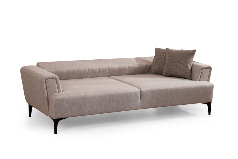 Lilesville 3-seter Sovesofa - Beige - Sovesofaer - 3 seters sovesofa