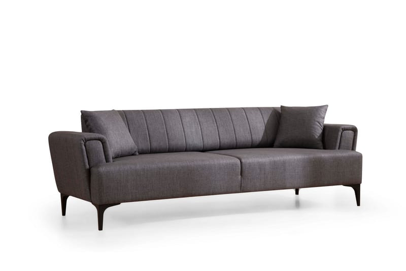 Lilesville 3-seter Sovesofa - Mørkegrå - Møbler - Sofaer - Sovesofaer