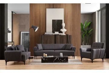 Lilesville 3-seter Sovesofa - Mørkegrå - Møbler - Sofaer - Sovesofaer