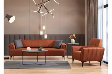 Lilesville 3-seter Sovesofa - Rød - Møbler - Sofaer - Sovesofaer