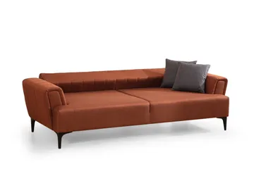Lilesville 3-seter Sovesofa - Rød - Møbler - Sofaer - Sovesofaer