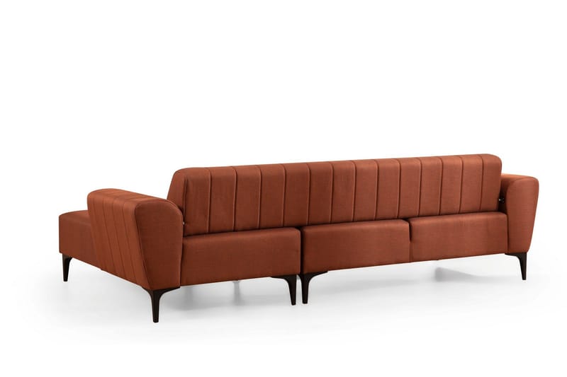 Lilesville Sovesofa med divan - Rød - Møbler - Sofaer - Sovesofaer