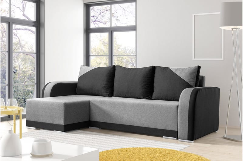 Liliana Divansovesofa - Grå - Møbler - Sofaer - Sovesofaer