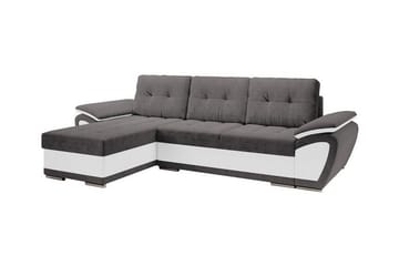 Listowel 3-seters Hjørnesovesofa - Hvid - Møbler - Sofaer - Sovesofaer