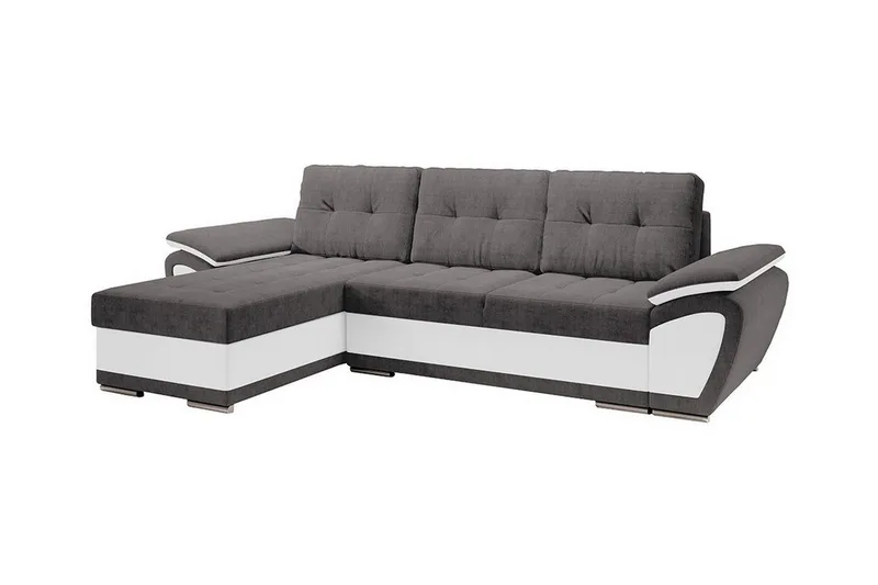 Listowel 3-sits Hörnbäddsoffa NO_BRAND White, undefined