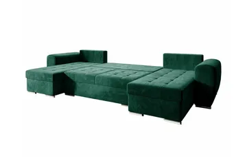 Listowel 4-seters Hjørnesovesofa - Beige - Møbler - Sofaer - Sovesofaer