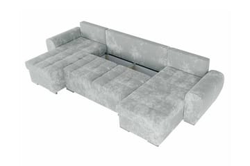 Listowel 4-seters Hjørnesovesofa - Gul - Møbler - Sofaer - Sovesofaer