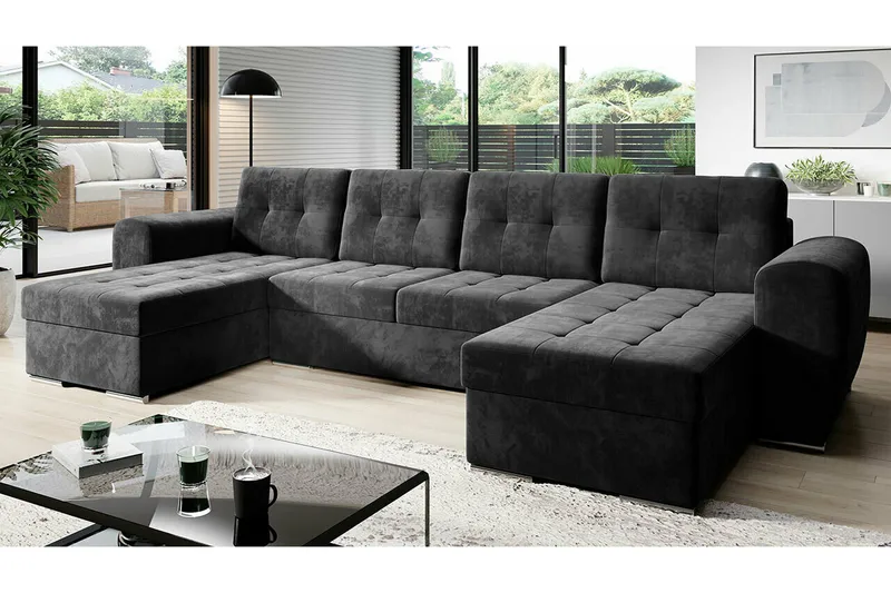 Listowel 4-seters Hjørnesovesofa - Møbler - Sofaer - Sovesofaer