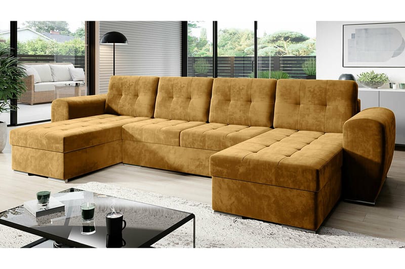 Listowel 4-seters Hjørnesovesofa - Møbler - Sofaer - Sovesofaer