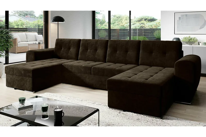 Listowel 4-seters Hjørnesovesofa - Møbler - Sofaer - Sovesofaer