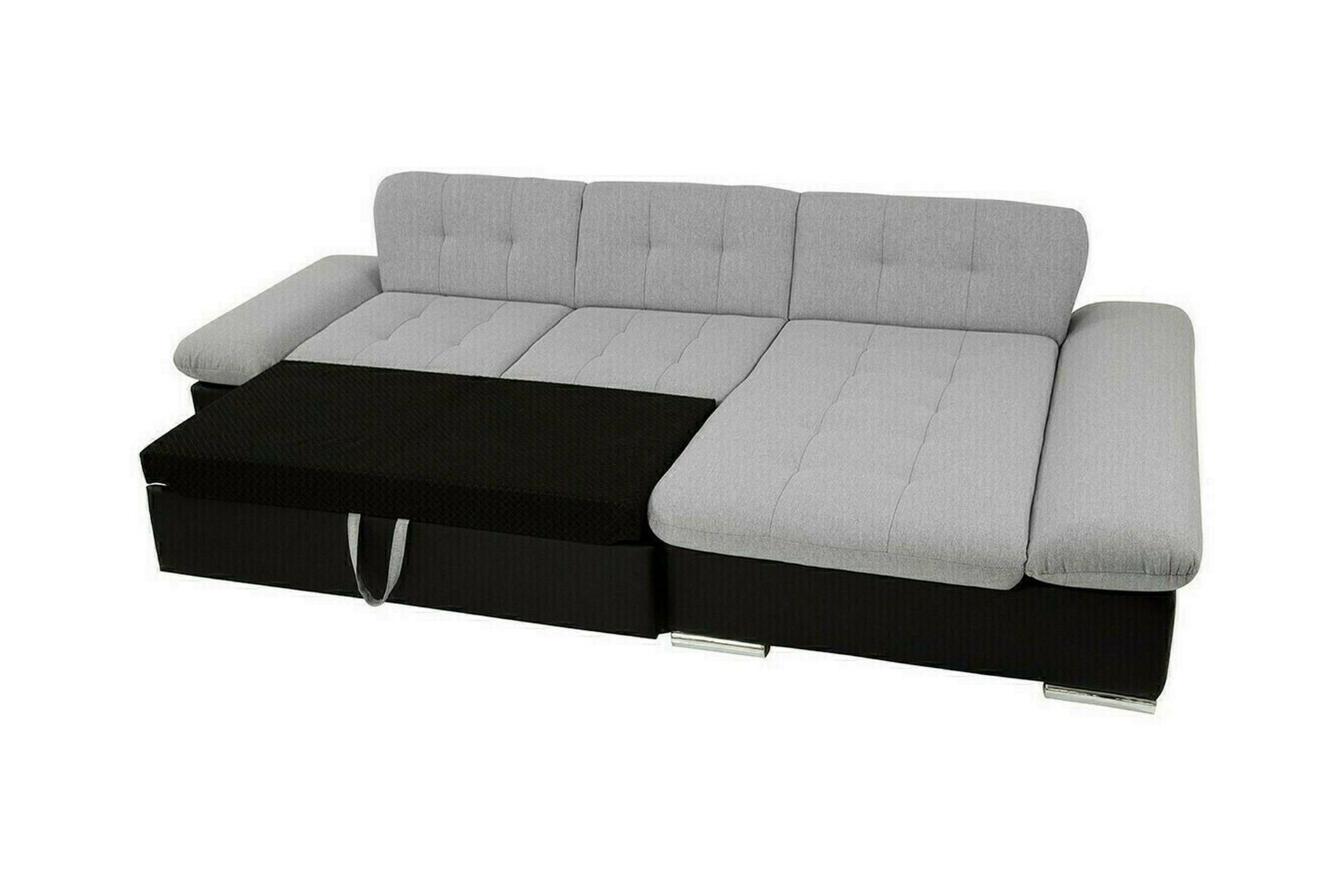 Lomux 3-seters Hjørnesovesofa - Hvit - Møbler - Sofaer - Sovesofaer