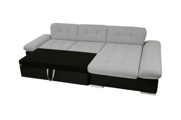 Lomux 3-seters Hjørnesovesofa - Hvit - Møbler - Sofaer - Sovesofaer