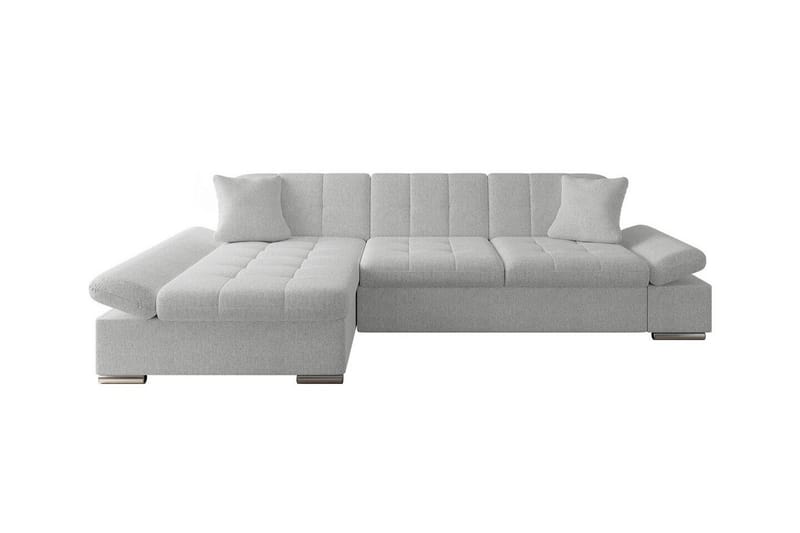 Lomux 3-seters Hjørnesovesofa - Hvit - Møbler - Sofaer - Sovesofaer