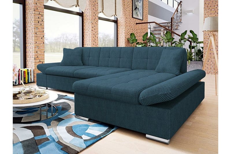 Lomux 3-seters hjørnesovesofa - Møbler - Sofaer - Sovesofaer
