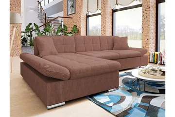 Lomux 3-seters hjørnesovesofa - Møbler - Sofaer - Sovesofaer