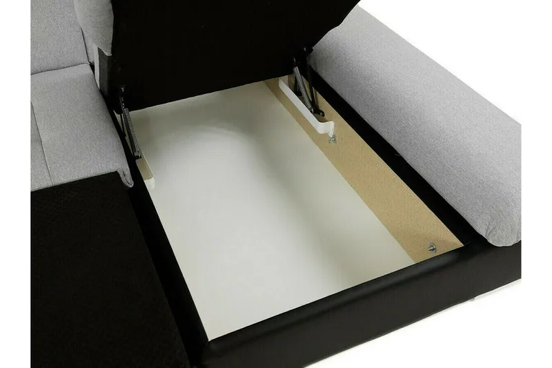 Lomux 3-sits Hörnbäddsoffa Dark green - Møbler - Sofaer - Sovesofaer