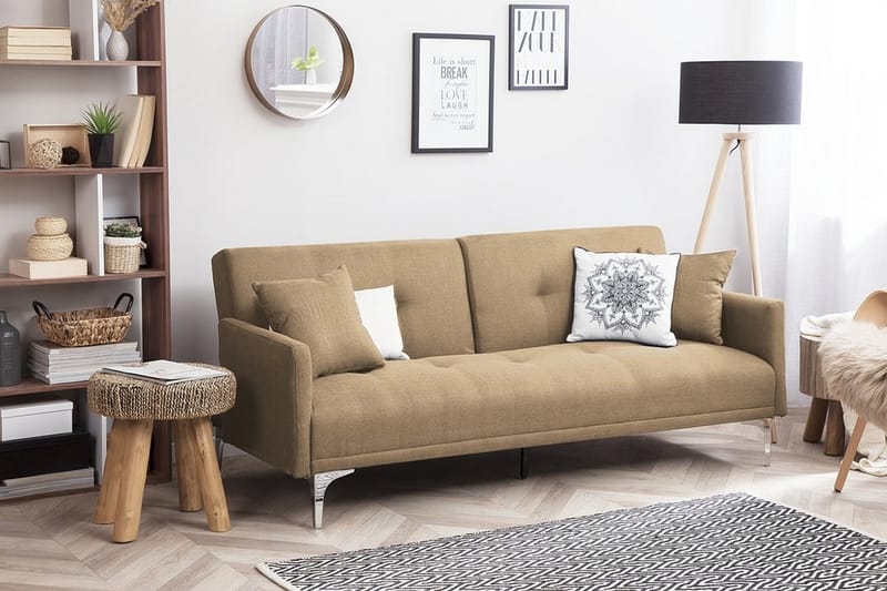 Lucan Sovesofa 178 cm - Beige - Sovesofaer - 3 seters sovesofa