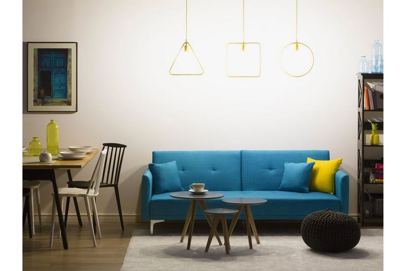Lucan Sovesofa 178 cm - Blå - Møbler - Sofaer - Sovesofaer