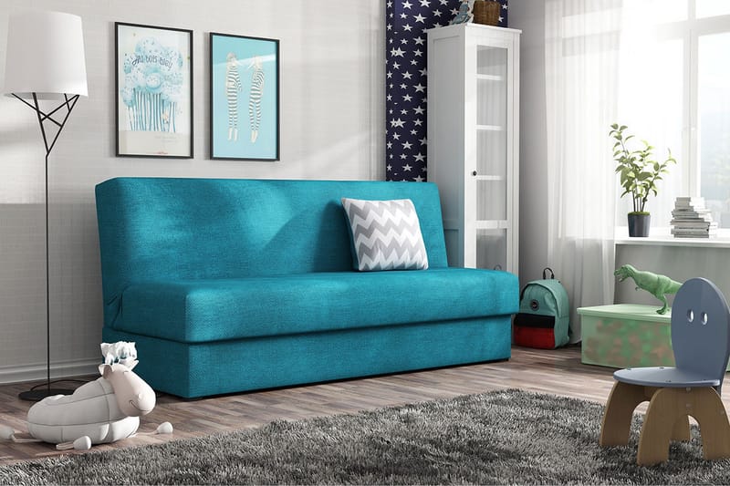 Lucille Sovesofa - Blå - Møbler - Sofaer - Sovesofaer