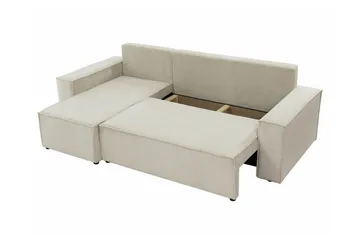 Magston 3-seters Hjørnesovesofa - Rosa - Møbler - Sofaer - Sovesofaer