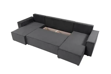 Magston 4-seters Hjørnesovesofa - Grøn - Møbler - Sofaer - Sovesofaer