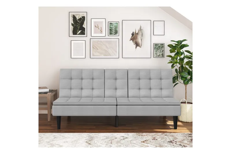 Maine Sovesofa 3-seter - Grå - Møbler - Sofaer - Sovesofaer