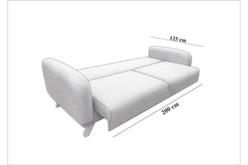 Malkiat Sovesofa - Mørkeblå - Møbler - Sofaer - Sovesofaer