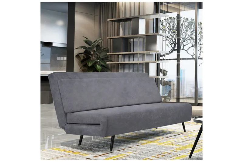 Mallory Sovesofa 2-seter - Grå - Møbler - Sofaer - Sovesofaer