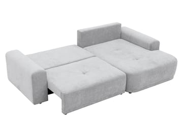 Malor 3-seters sovesofa med sjeselong, venstrevendt - beige - Møbler - Sofaer - Sovesofaer