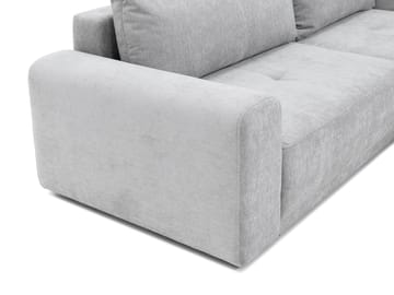 Malor 3-seters sovesofa med sjeselong, venstrevendt - grå - Møbler - Sofaer - Sovesofaer