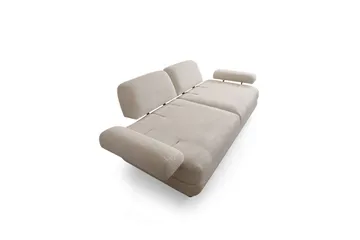 Mami Sovesofa 3-sits - Krem - Møbler - Sofaer - Sovesofaer