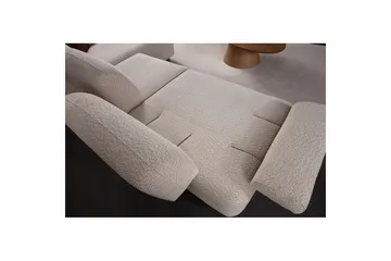Mami Sovesofa med Divan 4-sits - Krem - Møbler - Sofaer - Sovesofaer
